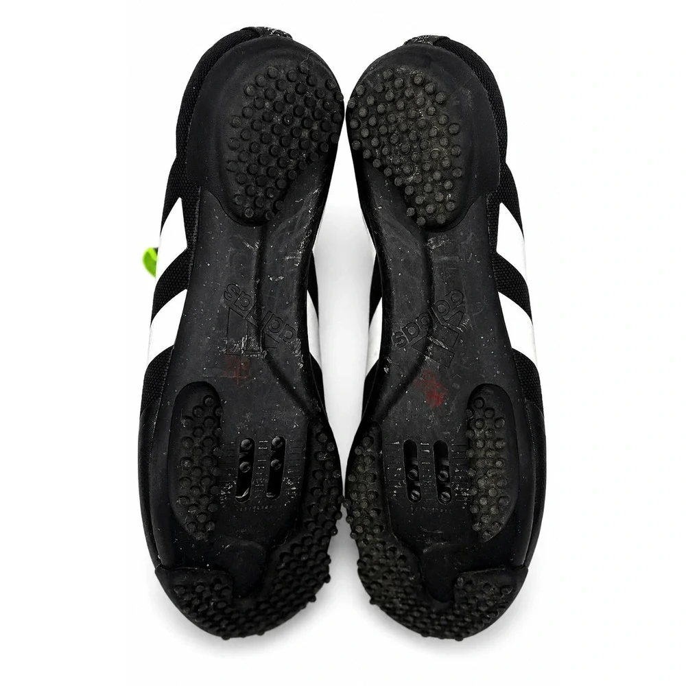 Adidas The Gravel Cycling Shoes Mens 8.5 Black Silver SPD Compatible AHQ9034 MTB